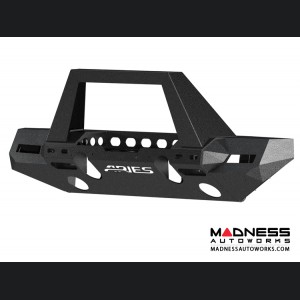 Jeep Wrangler JL Trailchaser Bumper - Front - Option 9 - Aluminum