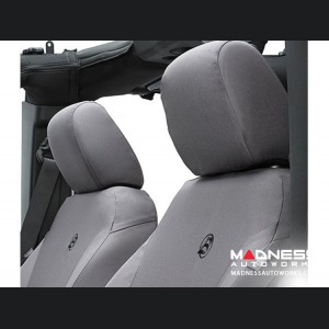 Jeep Wrangler JK Front Seat Covers by Bestop - Charcoal (2 dr/ 4 dr)