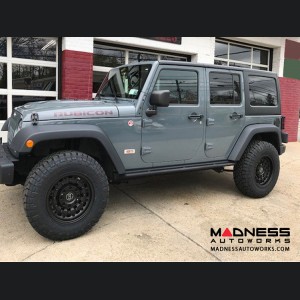 Jeep Custom Wheels (1) - Black Rhino - 17 x 9.5 - Arsenal - Textured Matte Black