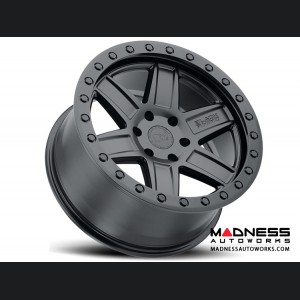 Jeep Custom Wheels (1) - Black Rhino - 18 x 9.5 - Attica - Matte Black w/ Black Bolts