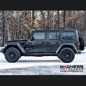 Jeep Custom Wheels (1) - Black Rhino - 17 x 9.5 - Barstow - Textured Matte Black