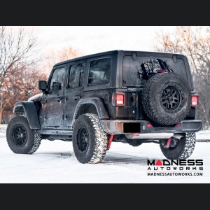 Jeep Custom Wheels (1) - Black Rhino - 18 x 9.5 - Barstow - Textured Matte Black