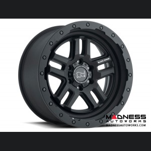 Jeep Custom Wheels (1) - Black Rhino - 17 x 9.5 - Barstow - Textured Matte Black