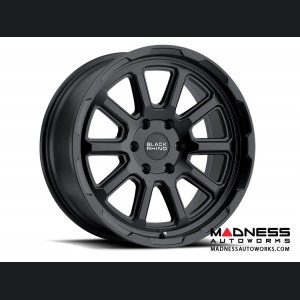 Jeep Custom Wheels (1) - Black Rhino - 17 x 9.5 - Chase - Matte Black Rotary Forged