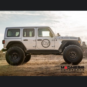 Jeep Custom Wheels (1) - Black Rhino - 18 x 9.5 - Chase - Matte Black Rotary Forged