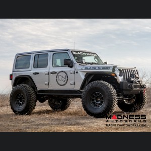 Jeep Custom Wheels (1) - Black Rhino - 18 x 9.5 - Chase - Matte Black Rotary Forged