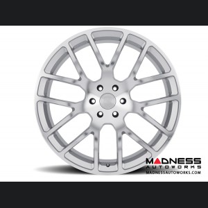 Jeep Custom Wheels (1) - Black Rhino - 22 x 9.5" - Kunene - Silver w/ Mirror Cut Face