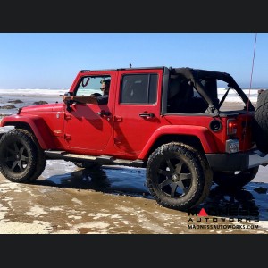 Jeep Custom Wheels (1) - Black Rhino - 22 x 9.5 - Mozambique - Matte Black