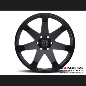 Jeep Custom Wheels (1) - Black Rhino - 22 x 9.5 - Mozambique - Matte Black