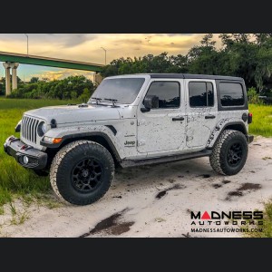 Jeep Wrangler JL Custom Wheels by Black Rhino - 18 x 9.5 - Overland - Matte Black