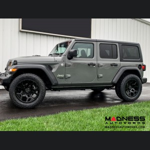 Jeep Custom Wheels (1) - Black Rhino - 17 x 9.5 - Overland - Matte Black