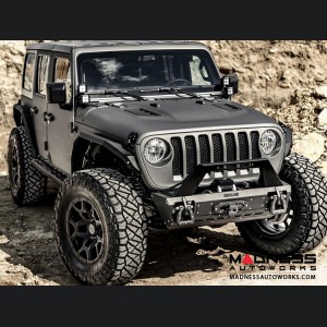 Jeep Wrangler JL Custom Wheels by Black Rhino - 18 x 9.5 - Overland - Matte Black