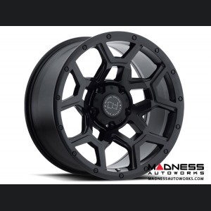 Jeep Custom Wheels (1) - Black Rhino - 20 x 9.5 - Overland - Matte Black