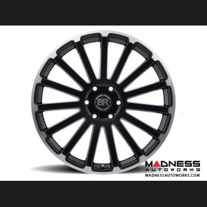 Jeep Custom Wheels (1) - Black Rhino - 22 x 9.5 - Spear - Silver w/ Mirror Cut Edge