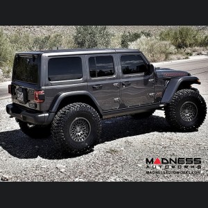 Jeep Custom Wheels (1) - Black Rhino - 20 x 9.5" - Fury - Matte Gunmetal