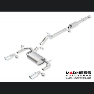 Jeep Wrangler JK (4-door) - Performance Exhaust by Borla - Cat-Back Exhaust - Touring (2012-2014)