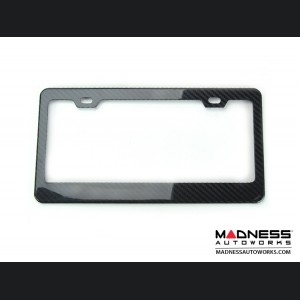 License Plate Frame - 100% Genuine Carbon Fiber