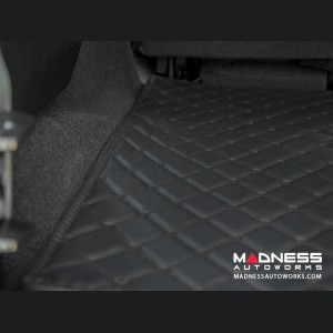 Jeep Wrangler JL Cargo Mat - Black w/ Black Stitching 