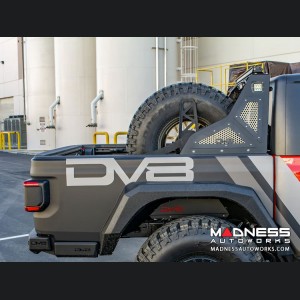 Jeep Gladiator Adjustable Stand up Tire Carrier - In-Bed by DV8