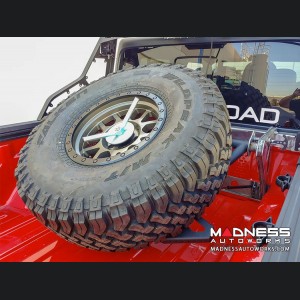 Jeep Gladiator Adjustable Tire Carrier - In-Bed by DV8