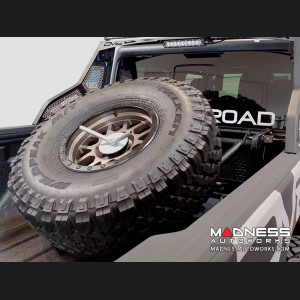 Jeep Gladiator Adjustable Tire Carrier - In-Bed by DV8