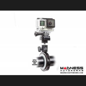 Jeep Wrangler JL Pro Mount Action Camera Mount - Black