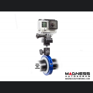 Jeep Wrangler JL Pro Mount Action Camera Mount - Blue