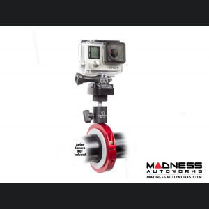 Jeep Wrangler JL Pro Mount Action Camera Mount - Red