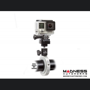 Jeep Wrangler JL Pro Mount Action Camera Mount - Silver