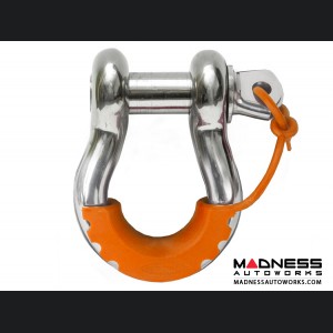 Jeep Wrangler JL Locking D-Ring Isolator - Fluorescent Orange