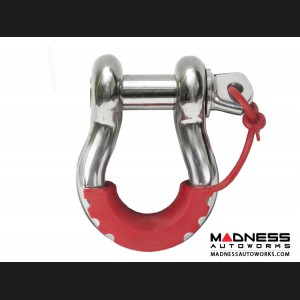 Jeep Wrangler JL Locking D-Ring Isolator - Red