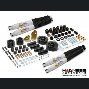 Jeep Wrangler TJ Combo Lift Kit - 3" Lift & 1" Body w/ Shocks - 4"