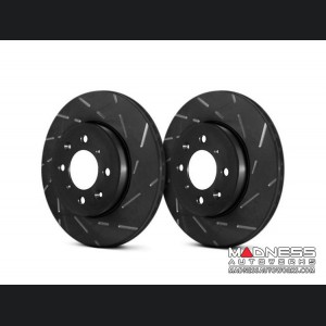 Jeep Compass Brake Rotors - EBC - Front - Slotted