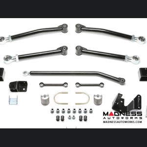 Jeep Wrangler 3" Trail II System w/ Performance Shocks by FABTECH - 2 Door JK (Short Arm)