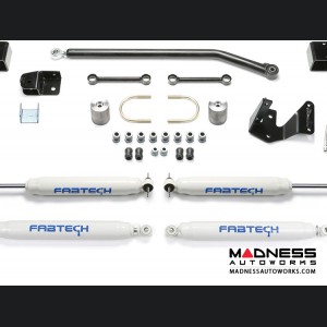 Jeep Wrangler 3" Trail II System w/ Performance Shocks by FABTECH - 2 Door JK (Short Arm)