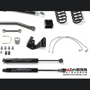 Jeep Wrangler 3" Trail II System w/ Stealth Shocks by FABTECH - 2 Door JK (Short Arm)