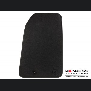 Jeep Renegade Floor Mats - Premium Carpet - LUXUS - Front + Rear Set - Black