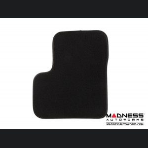 Jeep Renegade Floor Mats - Premium Carpet - LUXUS - Front + Rear Set - Black