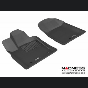 Jeep Grand Cherokee Floor Mats (Set of 2) - Front - Black by 3D MAXpider