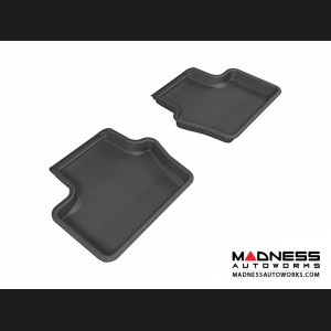 Jeep Compass Floor Mats (Set of 2) - Rear - Black by 3D MAXpider