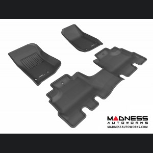 Jeep Wrangler Unlimited Floor Mats (Set of 3) - Black by 3D MAXpider