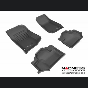 Jeep Wrangler Floor Mats (Set of 4) - Black by 3D MAXpider