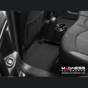 Jeep Compass Floor Mats (Set of 2) - Rear - Black by 3D MAXpider