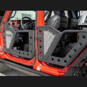 Jeep Wrangler JL Rock Door w/ Perforated Aluminum Mesh - 4 Door