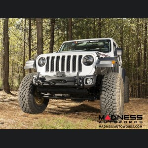 Jeep Wrangler JL Arcus Front Bumper w/ Winch Tray & Tow Hooks