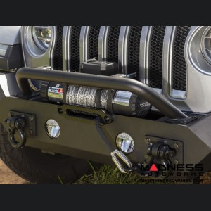 Jeep Gladiator Spartan Bumper w/ High Clearance Ends & Overrider - Front