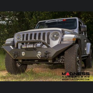 Jeep Gladiator Spartan Bumper w/ High Clearance Ends & Overrider - Front