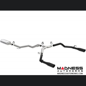 Jeep Gladiator JT Performance Exhaust System - Magnaflow - Street Series - Cat Back Exhaust System - Black Coated - 3.6L