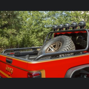 Jeep Gladiator Spare Tire Carrier - Bed Mount - Rugged Ridge