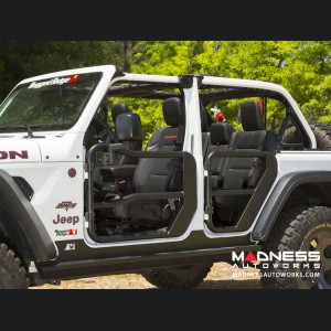 Jeep Gladiator Front Tube Doors - Black Powdercoat